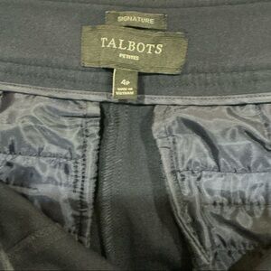 Talbots Petites Navy Dress Pants/originally
$90 great quality nearly new